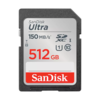 SanDisk Ultra SDXC 512GB 150MB/s Class10 UHS-I
