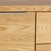 Homestar Omara LISBON 180x45x82 cm, hrast