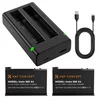 K&F Insta 360 X4 2x batteries and charger