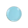 Porcelain plate, 18 cm, Seasons, Turquoise - Porland