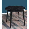 Hanah Home Trpezarijski sto Stil Bendir, 90 cm, Cnri