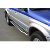 Misutonida bočne stepenice inox srebrne za Mazda B2500 Double Cab 2004-2006 s TÜV certifikatom