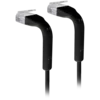 Ubiquiti U-Cable-Patch-2M-RJ45-BK Ultra-thin patch cable with bendable boots designed for installation flexibility