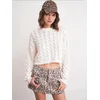 MixRay Pulover Pullover svetlo bež