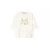 AllSaints Majica ICON AMELIE  srebrna / bela