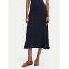 Tommy Hilfiger Midi krilo Cable Fine WW0WW49614 Mornarsko modra Regular Fit