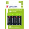 Verbatim polnilne baterije HR6 49517 NiMH AA 1,2V (4 kos) 2500 mAh
