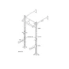 WALL MOUNT SINGLE PULL UP RIG – zidna kletka za trening