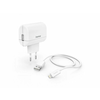 HAMA Kucni punjač Za IPhone/ 12W Premium/ bela/ 1m