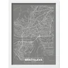 Slika 40x55 cm Bratislava – Wallity