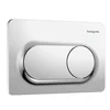 HANSGROHE iFrame Original S tipka za dvokoličinsko splakovanje, krom