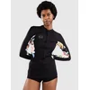 ONeill Bahia 2/1mm Front Zip L/S Spring Wetsuit black