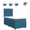 vidaXL vidaXL Box spring postelja z vzmetnico modra 100x200 cm žamet, (21306470)