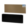 LogiLink 19 Solid Blank Panel 4U, black