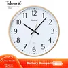 Telesonic Zidni sat Q3644-6, 36 cm, Zlatne boje