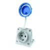 tp electric Hermetična stenska vtičnica 16A 2P+Z 230V IP68 nadometna Schuko 1162