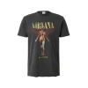 AMPLIFIED Majica NIRVANA IN UTERO, črna, siva