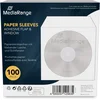 MediaRange Etui za cd papirnat 1/100 bel z oknom mediarange