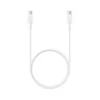 Samsung Podatkovni kabel EF-DA977BWE Super Fast Charge Type C na Type C 1m - bel