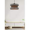 Opviq Luster Halo, 40x40cm, Antracit-crni