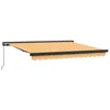 Povlačivi tende Pijesak 450 × 300 cm Platno i Aluminij