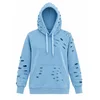 SCR. Majica NIRORA HOODIE modra