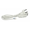 COMMEL (c0118) priključni kabl 2.5A 250V 3m beli