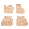 Rubber car mats VW Passat B7 2010-2014 (beige)