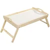 Kesper Poslužavnik za serviranje sa sklopivim nogama 50x35x23cm bor, Smeđi