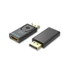 Vention DisplayPort M na HDMI Ž adapter, črn