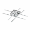 Eglo Lasana 1 plafonjera/1, led, 24w, d500, alu/hrom bela