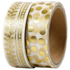 Washi trak - 2 kosa - zlata