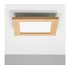 Eglo - LED RGBW prigušiva nadgradni panel SALOBRENA-C LED/16W/230V braon + daljinski upravljač