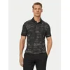 BOSS Polo majica Active Repeat 50558583 Črna Slim Fit