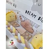 Bubamara037 Pletenica za krevetac, Trostruka, 180cm, Žuta