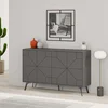 Hanah Home Konzolni sto Dune, 123 x62.4 x35 cm, Antracit