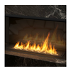 InFire - Ugrađeni bio kamin 7,5 x 100 cm, 6 kW, crni