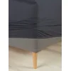 Žersejni čaršav sa lastišem 180x200x35 antracit