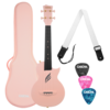 Koncertni ukulele HH 2288 Carbon Pink Cascha