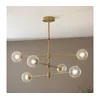Endon 114039 - Luster na šipci 6xG9/3,2W/230V zlatna