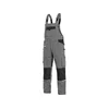 CANIS Radne pantalone sa tregerima CXS Strech/ siva/crna