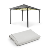 Blumfeldt Pantheon Solid Sky Ambient Solar, paviljon, 3 × 4 m, solarna razsvetljava (PL-SoS-2900)