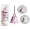Viter novogodišnji zvončići pastel roze 1/6 ( 060670 )