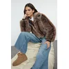 Trendyol Brown Regular Fit Elastic Detailed Für Coat