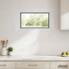 vidaXL Kletno okno RISOR 35 x 30 cm PVC in steklo