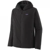 Jakna s kapuco Patagonia Nano-Air Light Hybrid, črna (S)