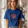 Camiseta Majica sa štampanim printom Cam 908, Ženska, Borovnica