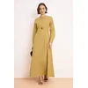 Trendyol Modest Ženska haljina Tctss26Eb00109, Žuta