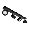 Philips - LED spot svetiljka BRACIA 4xLED/5,5W/230V, crna