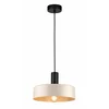 Luster na sajli LATTE 1xE27/60W/230V bež/crna